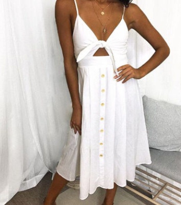 Women Summer Dresses Sleeveless Backless Strap Long Close-fitting Sheath Female Party Evening Dresses Vestidos - Image 7